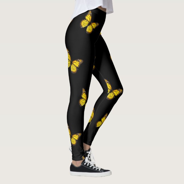 Leggings Papillon jaune (Droite)