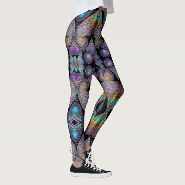 Leggings Papillon lavande (Droite)
