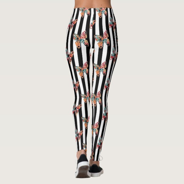 Leggings Papillon multicolore (Dos)