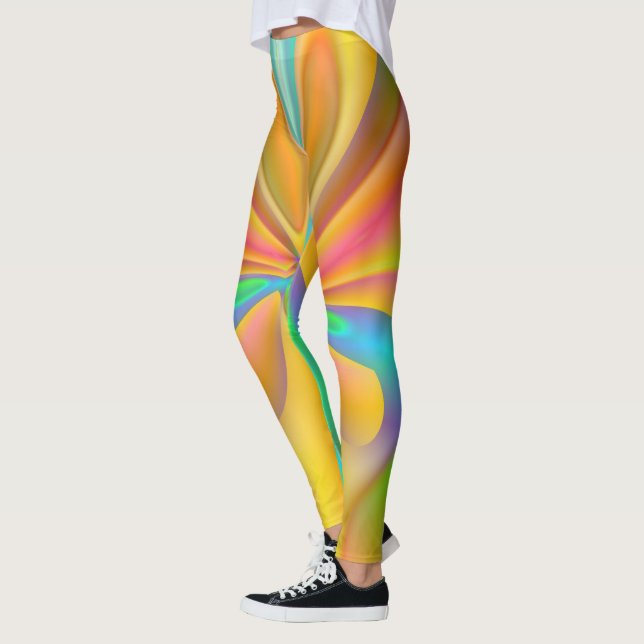 Leggings Papillon orange (Gauche)
