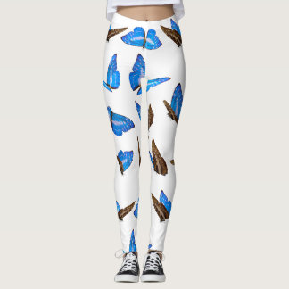 Leggings Papillons bleus