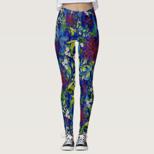 Leggings Papillons et marguerites