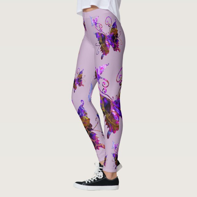 Leggings Papillons Imaginaires (Gauche)