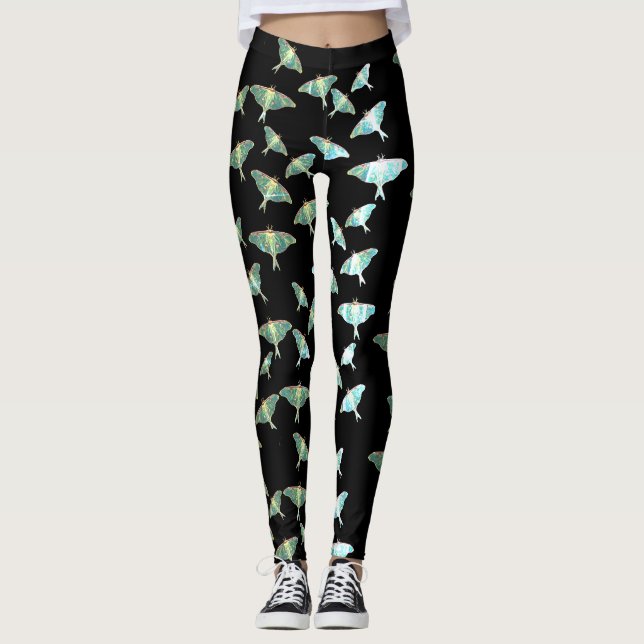 Leggings Papillons papillon bleu (Devant)