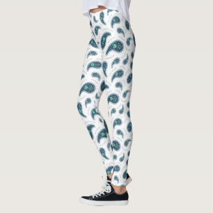 Leggings Paramecia Paisley Biology Science Protozoa