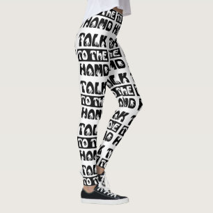 Leggings Parler À La Main