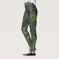 Parties scintillant Camouflage Camo Motif Militai