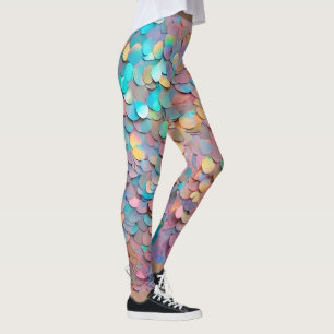 Leggings Parties scintillant Opal Holographie Collection mo