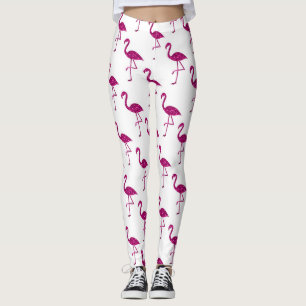 Leggings Parties scintillant rose brillant motif