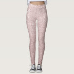 Leggings parties scintillant rose en or<br><div class="desc">Design minimaliste,  moderne et élégant représentant une parties scintillant d'or faux rose. Ce magnifique imprimé féminin,  à l'effet simple mais étonnant,  est parfait pour les jeunes femmes contemporaines. Impressionnez-vous avec un cadeau unique et élégant ou offrez-vous simplement.</div>