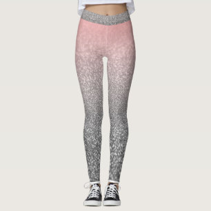 Leggings Parties scintillant vintage monogramme personnalis