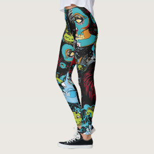 Leggings Partout guêtres de zombi