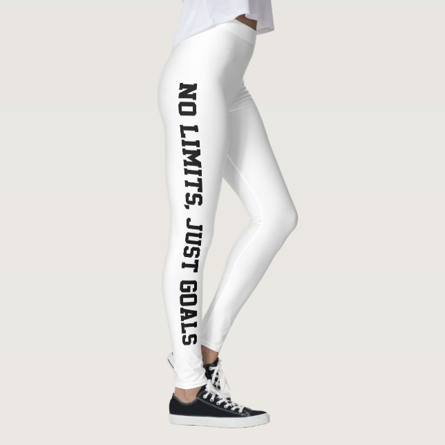 Leggings Pas de limites, juste des objectifs - Motivationne (Droite)