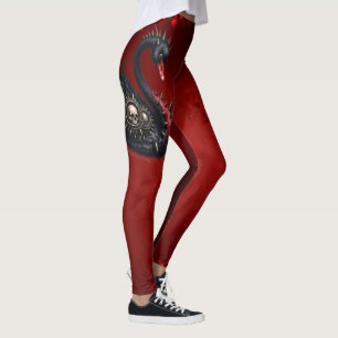 Leggings Pas votre cygne moyen – Piques, crânes et panache.