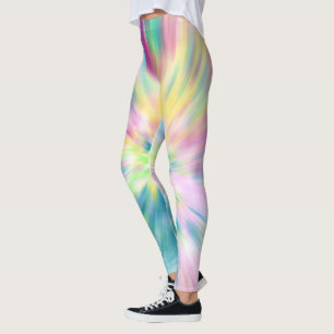 Leggings Pastel Arc-en-Ciel