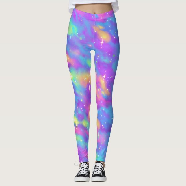 Leggings Pastel Galaxy (Devant)