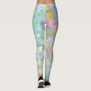Leggings pastel lumineux coloré d'amusement