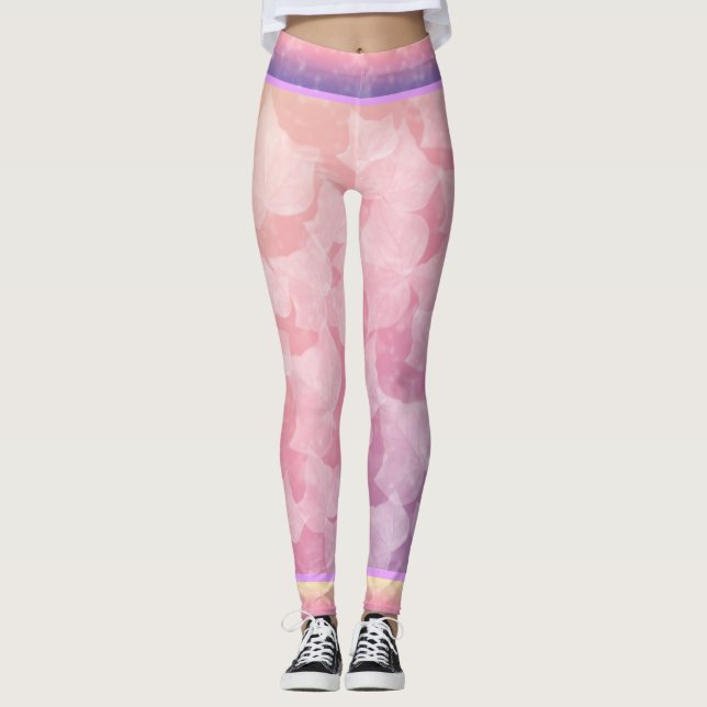 Leggings Pastel Printemps Lierre (Devant)