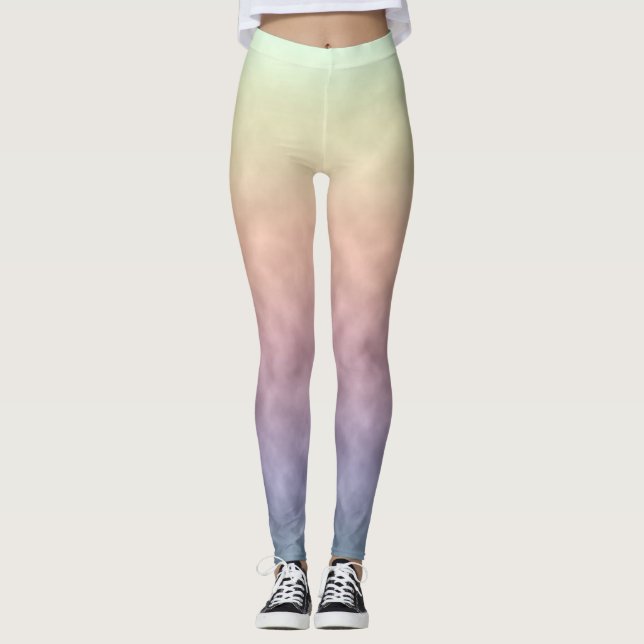Leggings Pastels Chuchotés (Devant)