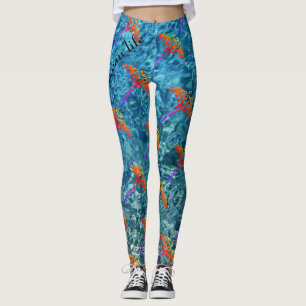 Leggings Pastenague de la VIE d'OCÉAN