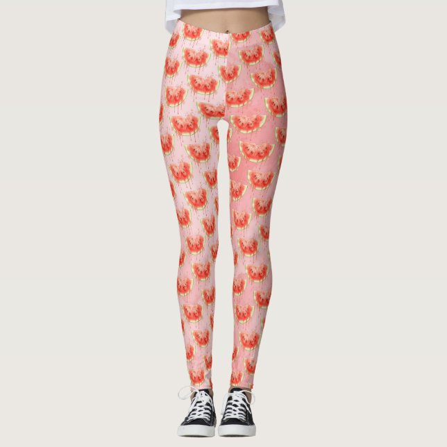 Leggings Pastèque (Devant)