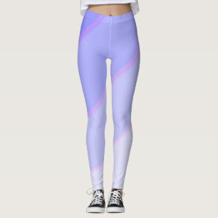 Leggings Pâtel motif de wirl ombre Lilac