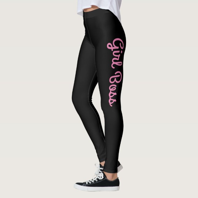 Leggings Patron féminin personnalisable (Gauche)