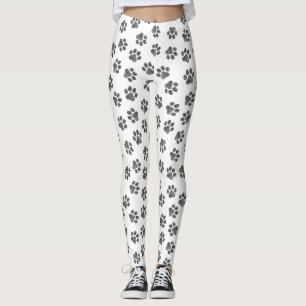 Leggings Patrouilles de Doodle, Paws de Chien, Paws Noirs
