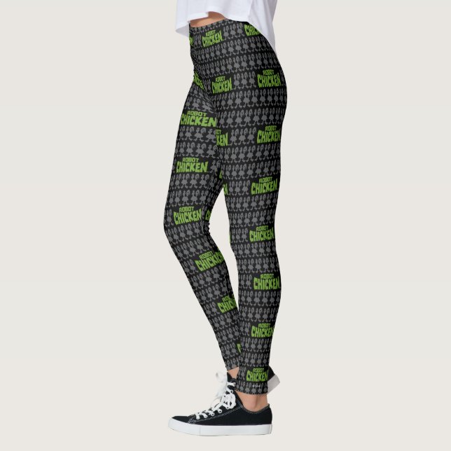 Leggings Patters de Robot Chicken (Gauche)
