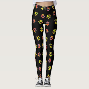 Leggings Pattes colorées