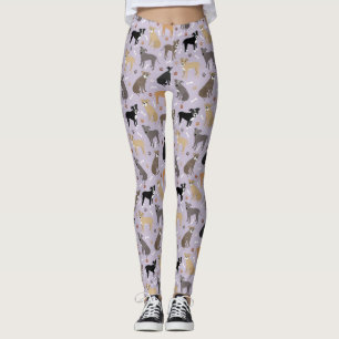Leggings Pattes Pitbull et pattes d'os