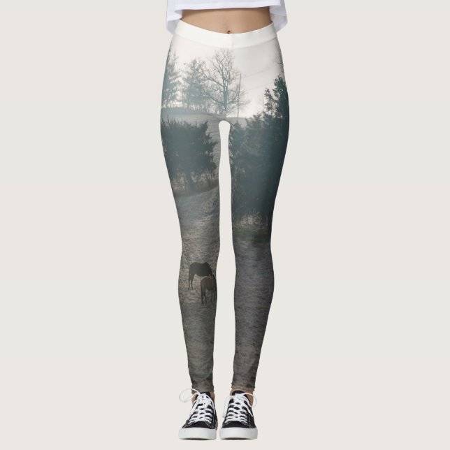 Leggings Pâturage brumeux (Devant)