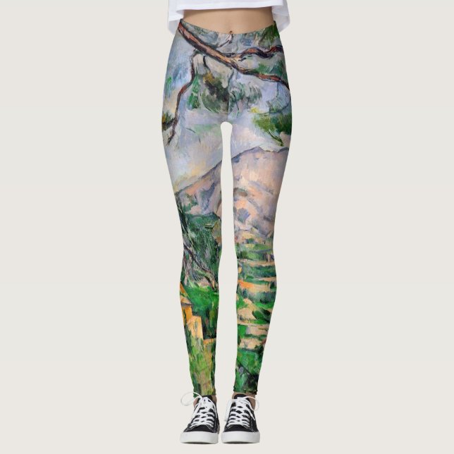 Leggings Paul Cezanne - Mont Sainte-Victoire et Grand Pin (Devant)