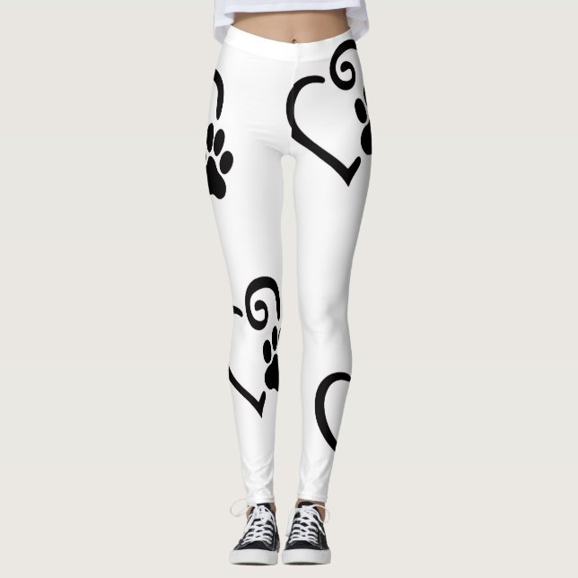 LEGGINGS **PAWS DE CHIEN** LÉGINGS (Devant)