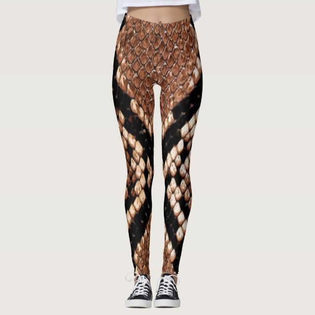 LEGGINGS PEAU DE SERPENT (Devant)