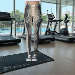 Leggings Peau de serpent Abstraite Noir Beige gris élégant<br><div class="desc">Élevez votre garde-robe avec nos Abstraites pattes noires beiges gris-beige noir. Conçues à partir d'un mélange de confort et d'étirement haut de gamme, ces légumineuses présentent une étonnante impression abstraite de peau de serpent qui allie harmonieusement sophistication et élégance sauvage. La palette de couleurs variée du noir, du beige et...</div>