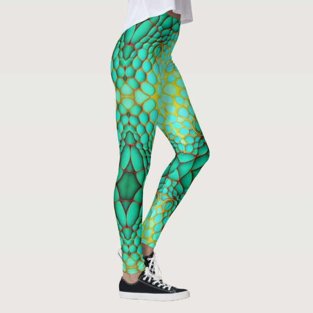 Leggings Peau de serpent d'eau (Droite)
