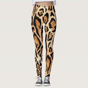 Leggings Peau léopard : Motif intemporel