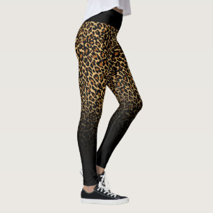 Leggings Peau léopard Peau animale Imprimer