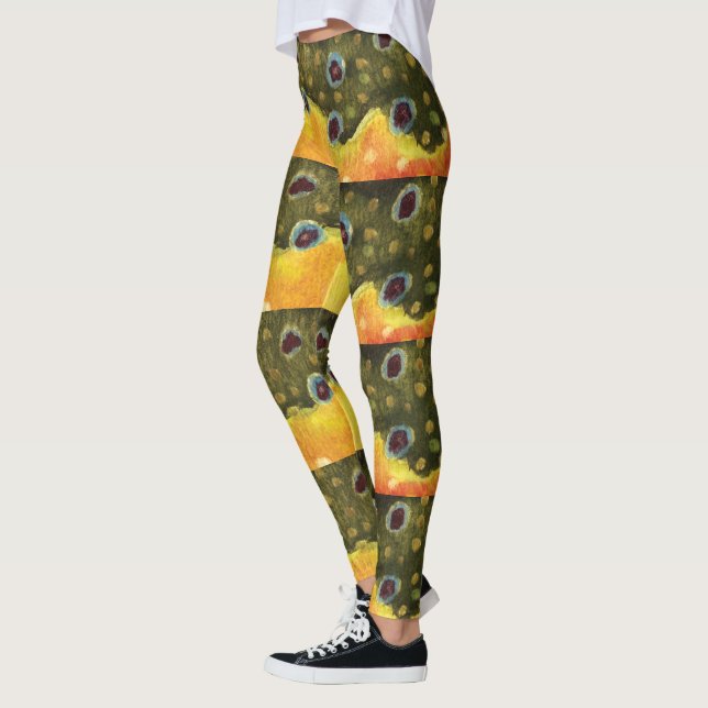 Leggings Pêche à la mouche Truite de ruisseau Ichthyologie  (Gauche)