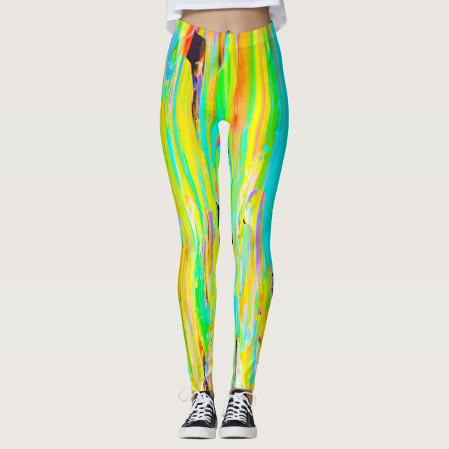 Leggings Peignez les guêtres de calomnie (Devant)