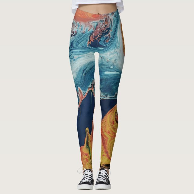 Leggings peints (Devant)