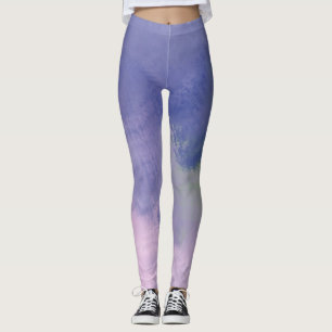 Leggings Peinture à l'huile abstraite