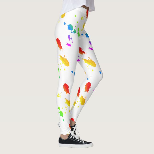 Leggings Peinture arc-en-ciel (Droite)