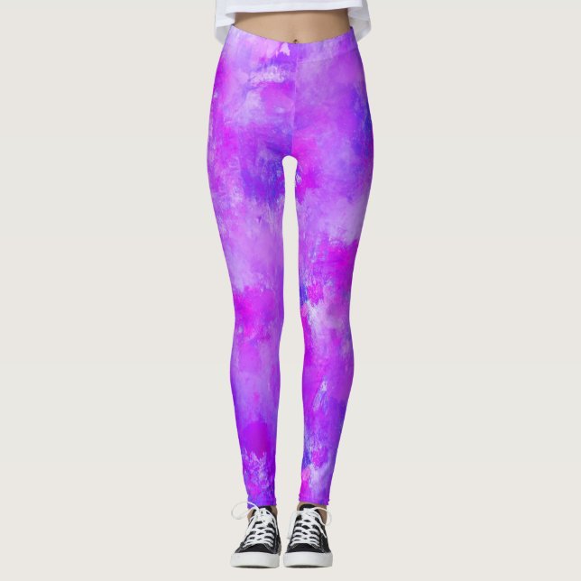 Leggings Peinture colorée N° 3 (Devant)