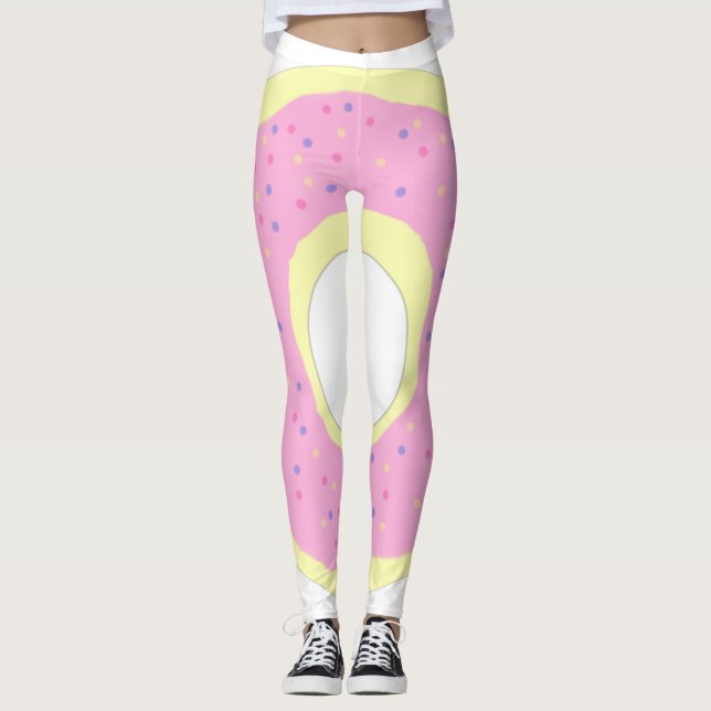 Leggings peinture de donut (Devant)
