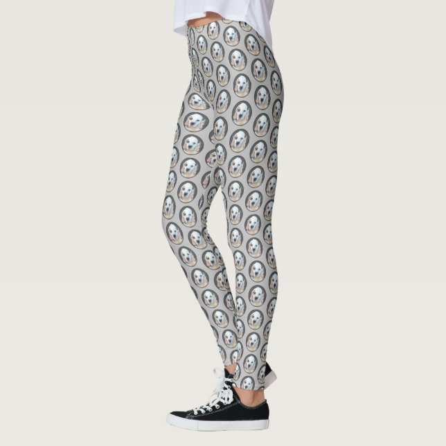 Leggings Peinture de l'espagne de combre - jolie art origin (Gauche)