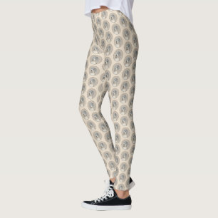 Leggings Peinture Havanaise (Gold Sable) - Art Chien origin