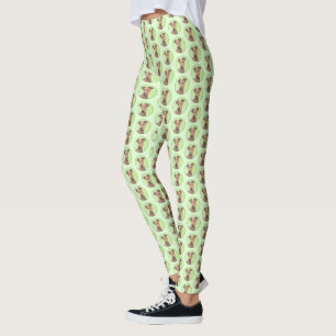 Leggings Peinture Irlandaise Terrier - Cute Original Chien