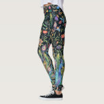 Leggings Peinture Peacock, Vins Floraux Boho Chic<br><div class="desc">Belles leggings avec une aquarelle peinte à la main de paons,  plumes et vignes botaniques à fleurs. Idéal pour une soirée spéciale,  des concerts,  des festivals,  de l'entraînement ou de l'amusement quotidien.</div>